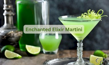 Enchanted Elixir Martini
