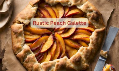 Rustic Peach Galette