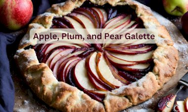 Apple, Plum, and Pear Galette Recipe