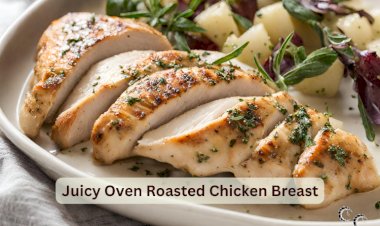 Juicy Oven Roasted Chicken Recipe