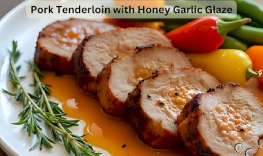 Pork Tenderloin with Honey Garlic Glaze