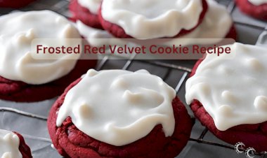 Frosted Red Velvet Cookie Recipe