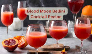 Blood Moon Bellini Cocktail Recipe