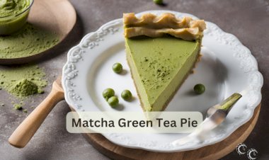 Matcha Green Tea Pie