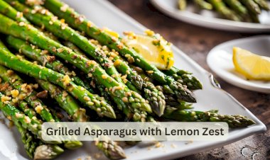 Grilled Asparagus with Lemon Zest