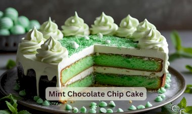 Mint Chocolate Chip Cake Recipe