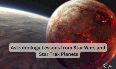 Astrobiology Lessons from Star Wars and Star Trek Planets