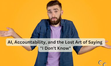 AI, Accountability, and the Lost Art of Saying