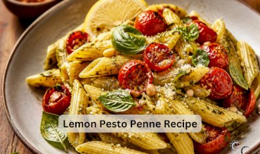 Lemon Pesto Penne Recipe