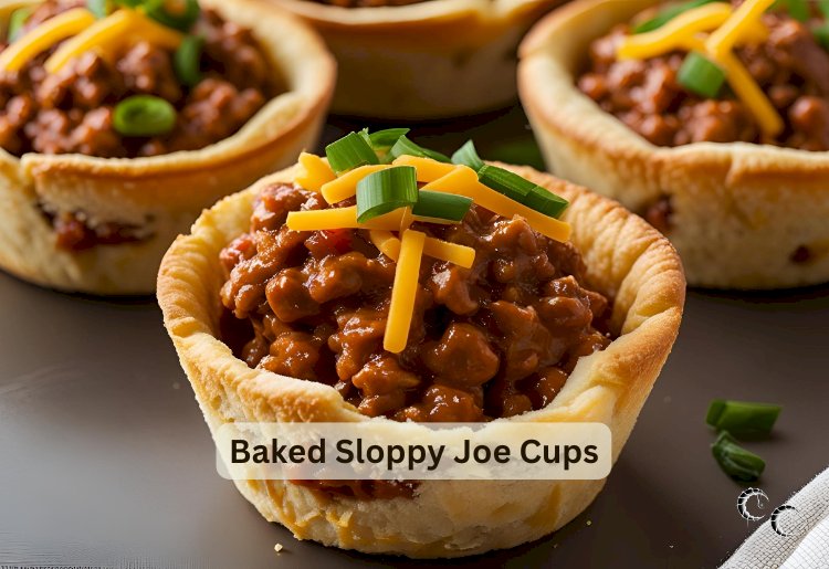 Baked Sloppy Joe Cups
