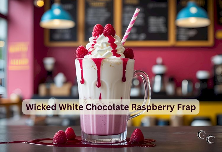 Wicked White Chocolate Raspberry Frap