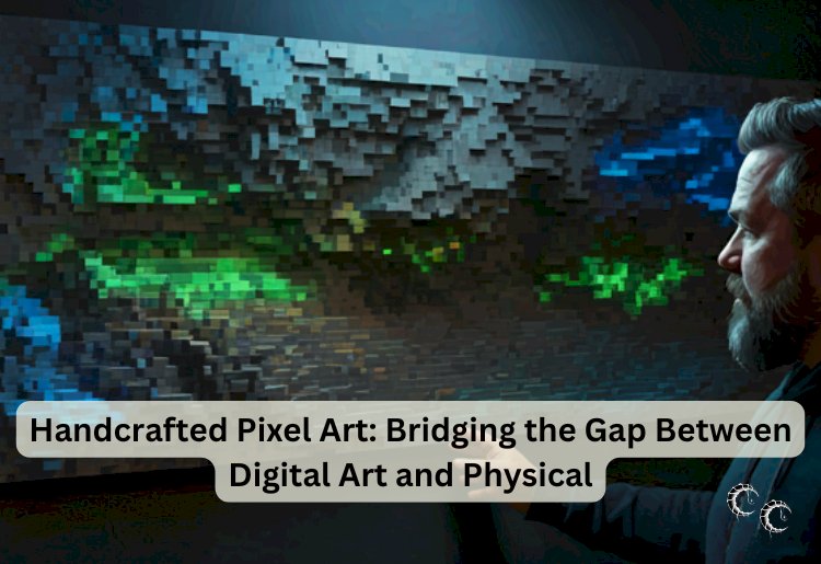 Handcrafted Pixel Art: Bridging the Gap Between Digital Art and Physical