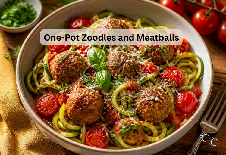 One-Pot Zoodles and Meatballs Recipe