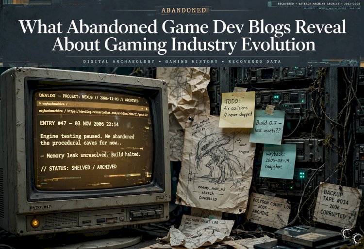 What Abandoned Game Dev Blogs Reveal About Gaming Industry Evolution