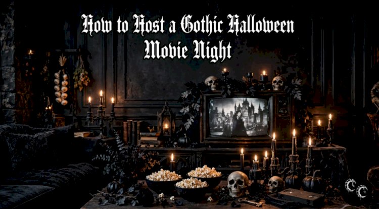 How to Host a Gothic Halloween Movie Night